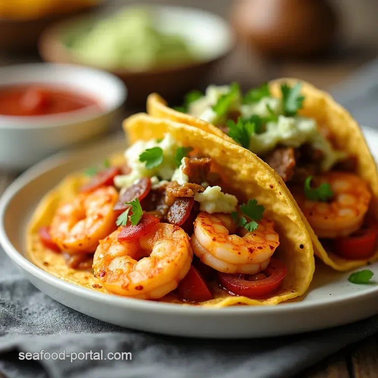 Speedy Shrimp Tacos with Zesty Slaw
