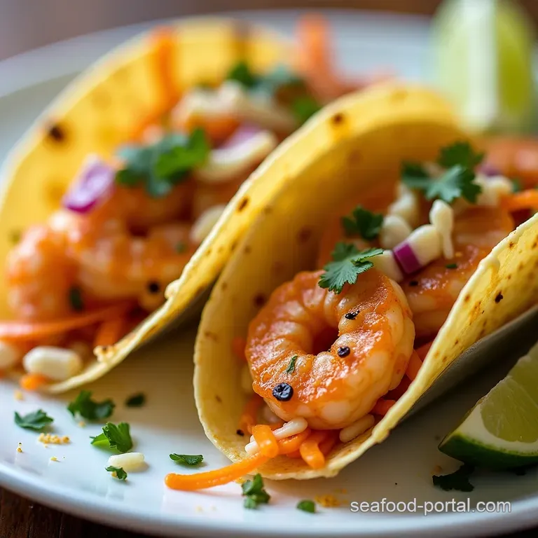 Easy Shrimp Tacos with Zesty Slaw Ready in 20 Mins