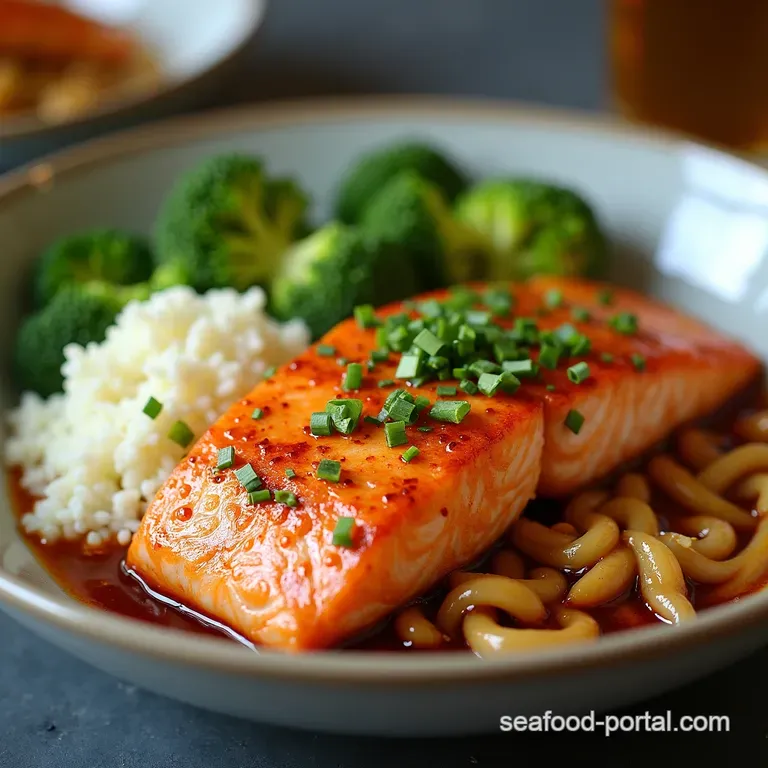 Speedy Teriyaki Salmon Supper