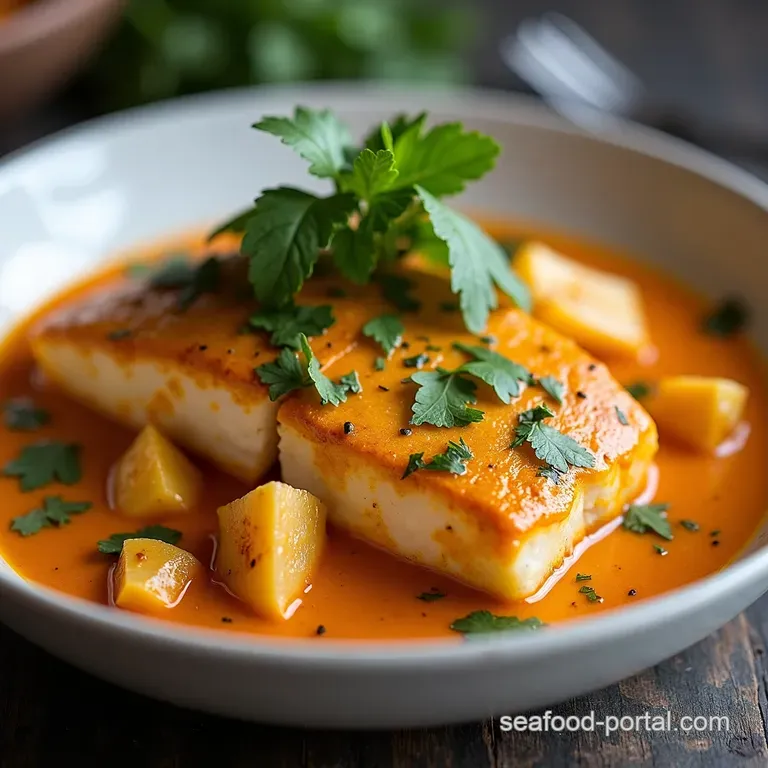 Speedy Weeknight Thai Green Fish Curry