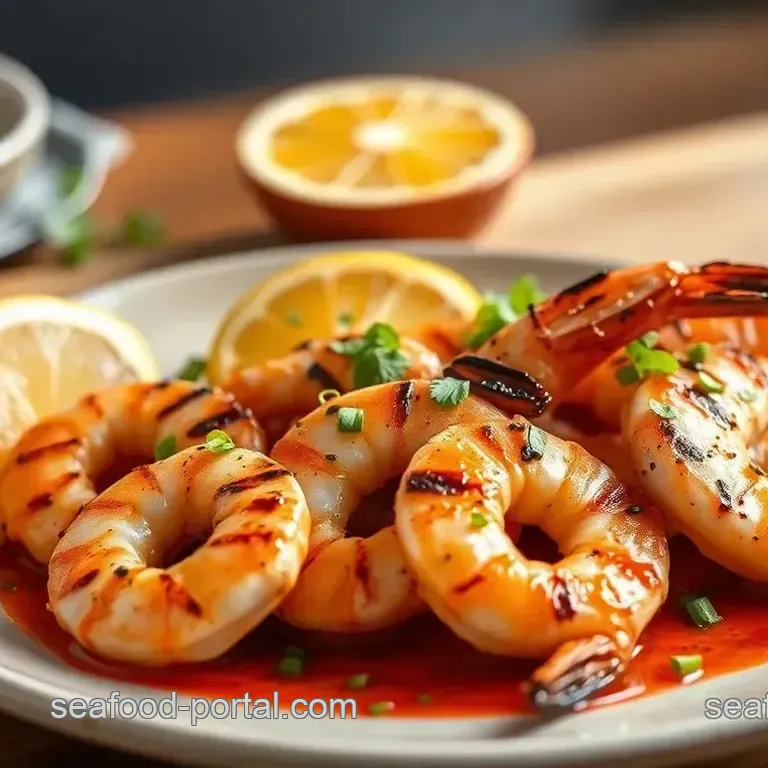 Grilled Shrimp Delight With Spicy Citrus