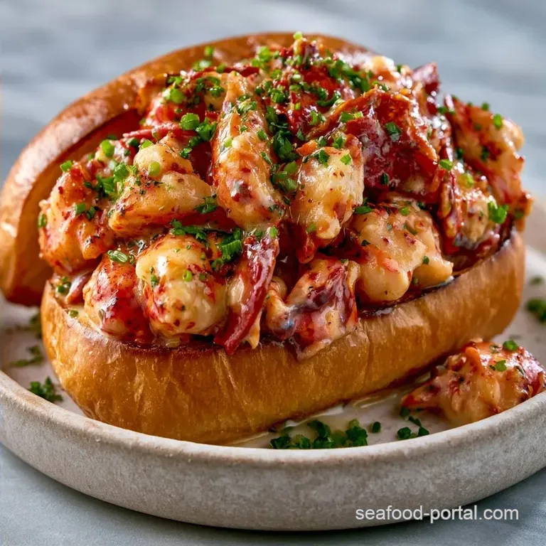 Spicy Lobster Roll with Smoked Paprika
