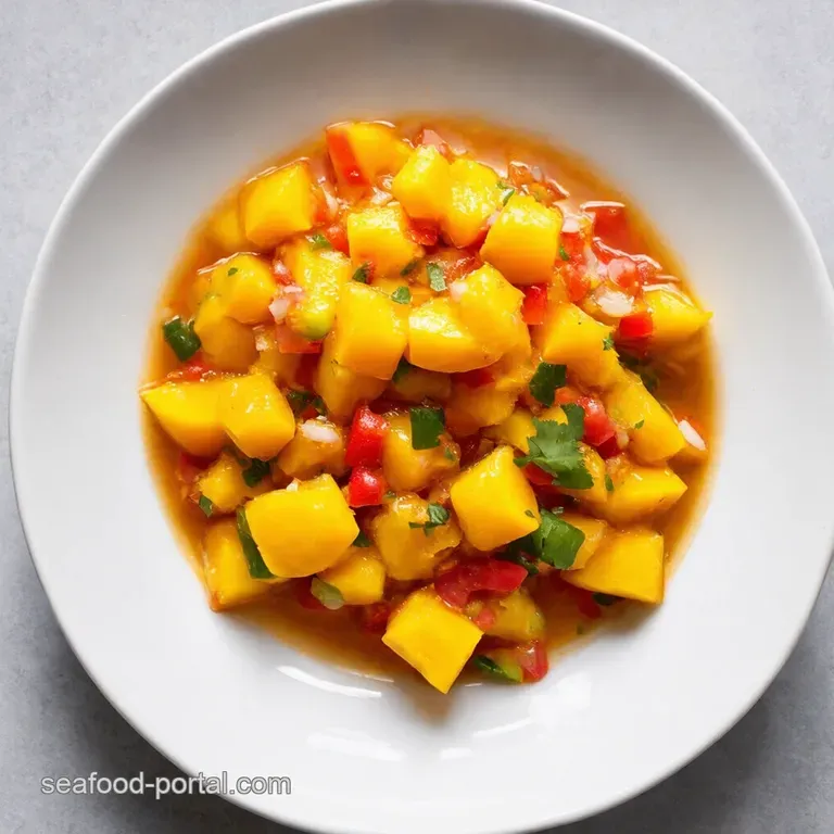 Spicy Mango Avocado Salsa Mango Madness