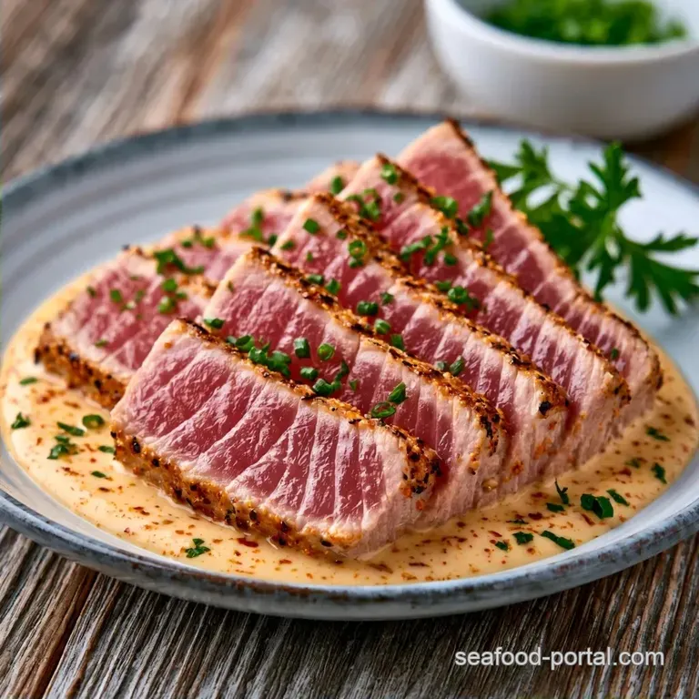 Spicy Mayo Sauce for Tuna: Bold