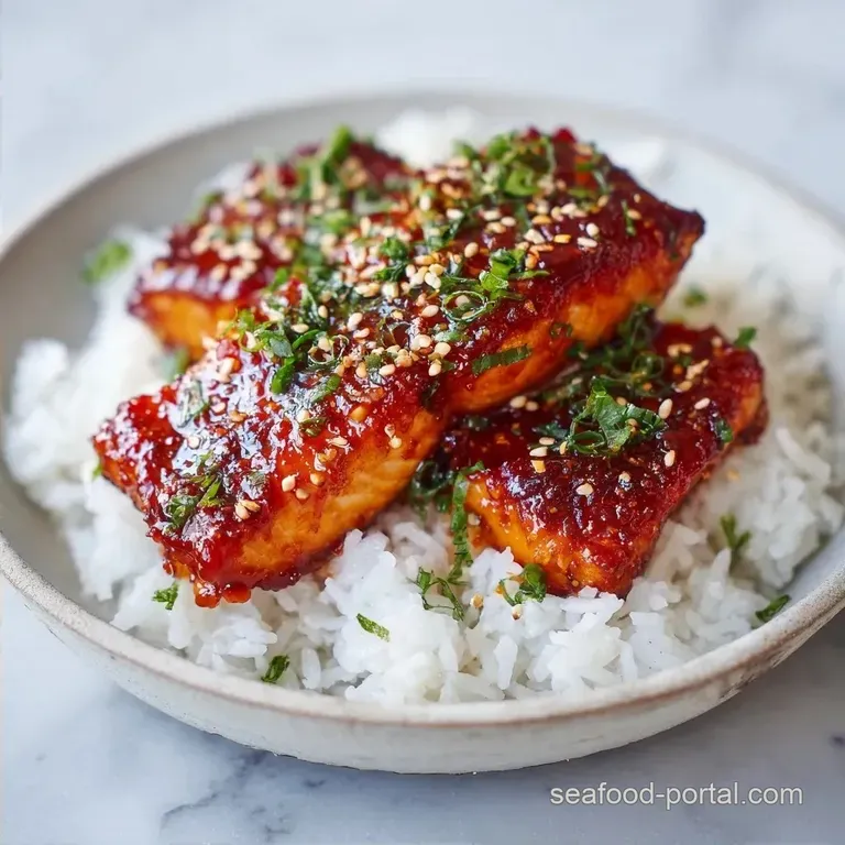 Spicy Salmon Rice Bowl: Bold and Fresh