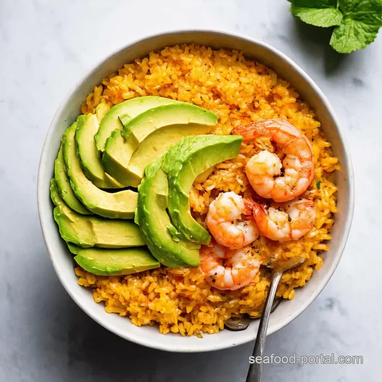 Spicy Shrimp and Avocado Rice Bowl A FlavorPacked Fiesta