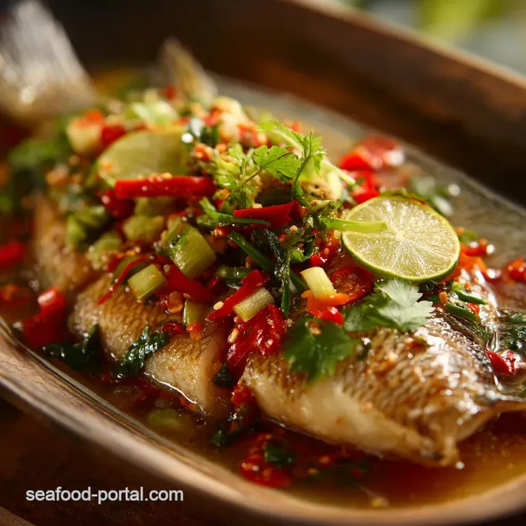 Thai Style Tilapia: Our Best Steamed Recipe with Zesty Lime Chili Sauce