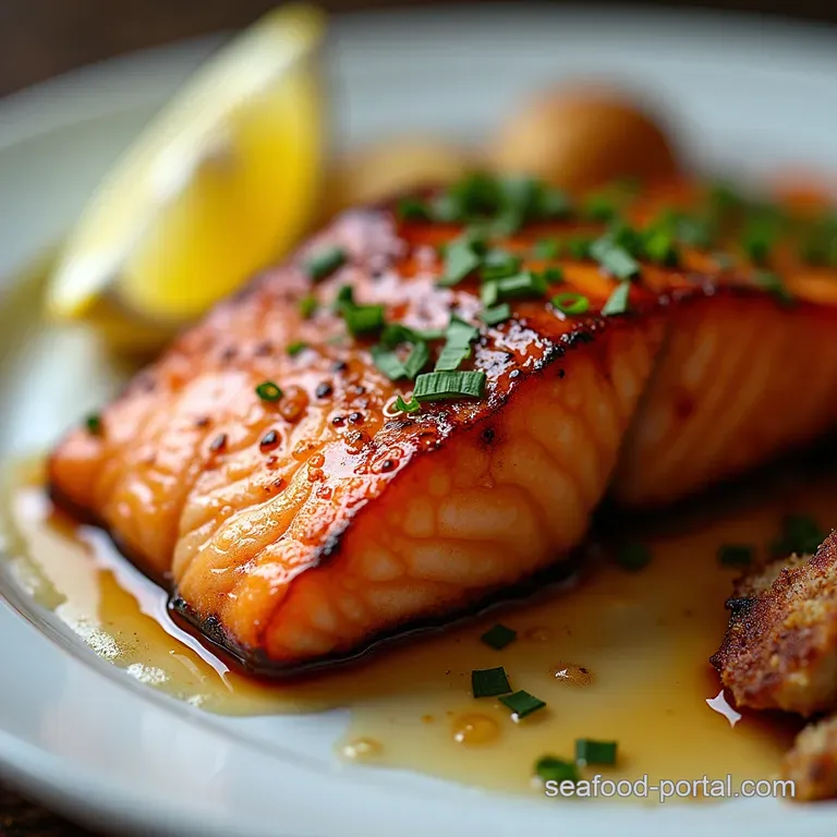 Easy Air Fryer Honey Garlic Salmon Recipe Ready in 25 Mins