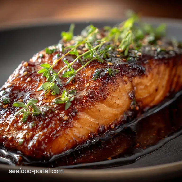 The Ultimate Sticky Brown Sugar Soy Glazed Salmon