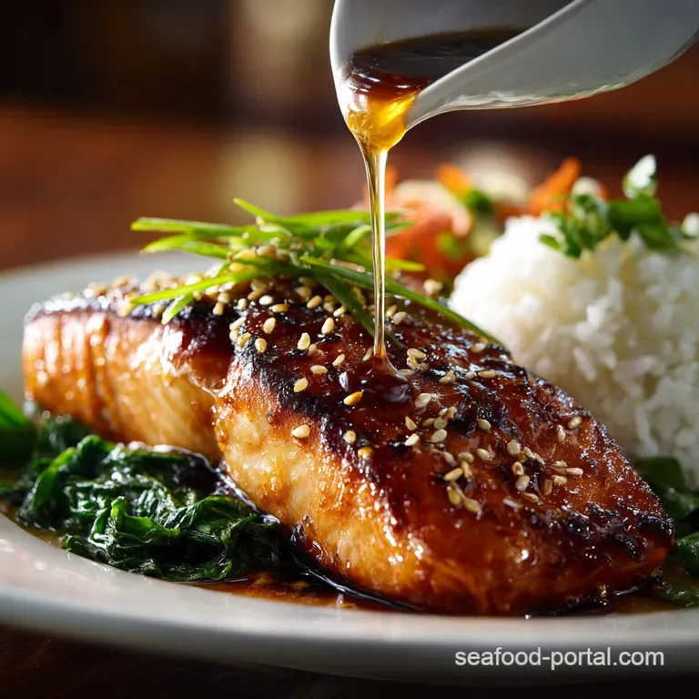 Teriyaki Salmon: the Ultimate 20-Minute Sticky Glaze Recipe presentation