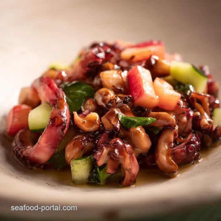 SunKissed Octopus Salad with LemonHerb Vinaigrette