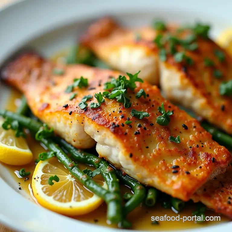 Sunshine Baked Mediterranean Fish with Lemon Herbs