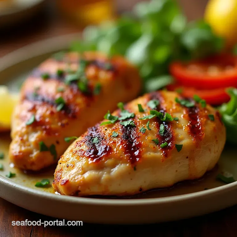 The Zesty Alfresco My GoTo Sunshine Marinade for Perfectly Grilled Chicken presentation