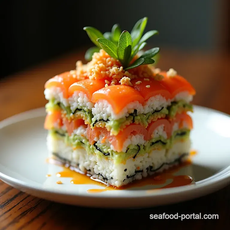 Sushi Cake Extravaganza