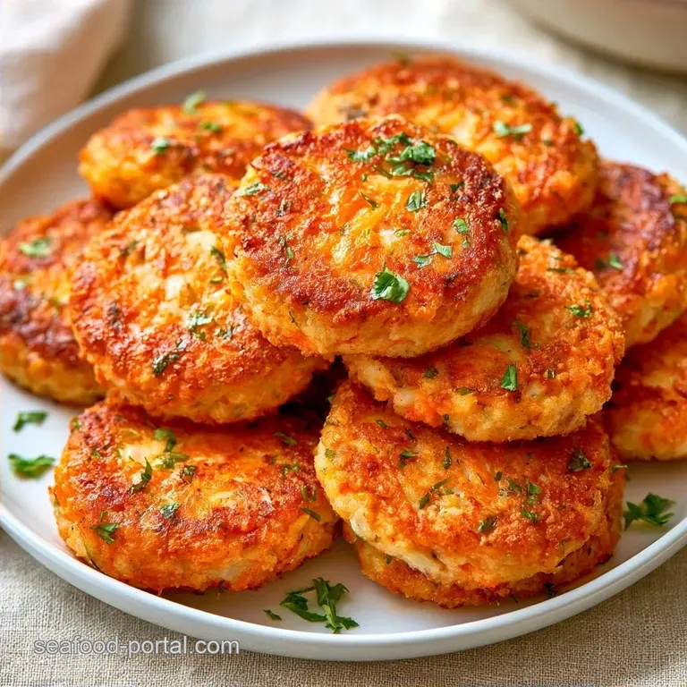 Crispy Sweet Potato Fish Cakes
