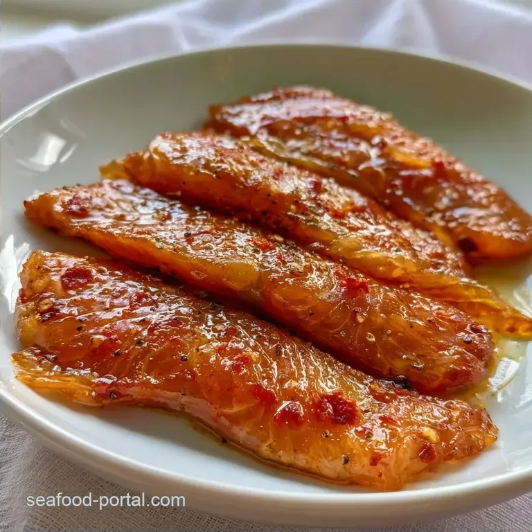 Sweet Smoked Salmon with Brown Sugar