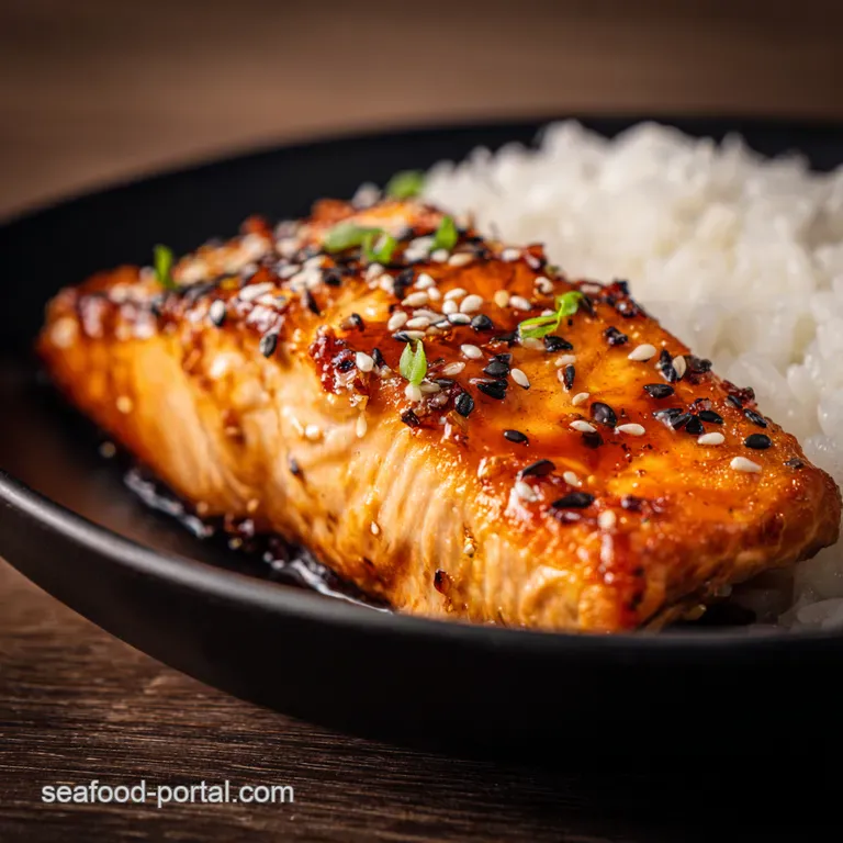 Sweet Spicy MapleGlazed Salmon with Pineapple Pecan Salsa