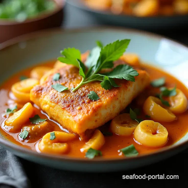 Tangy Tamarind Fish Curry A South Indian Delight