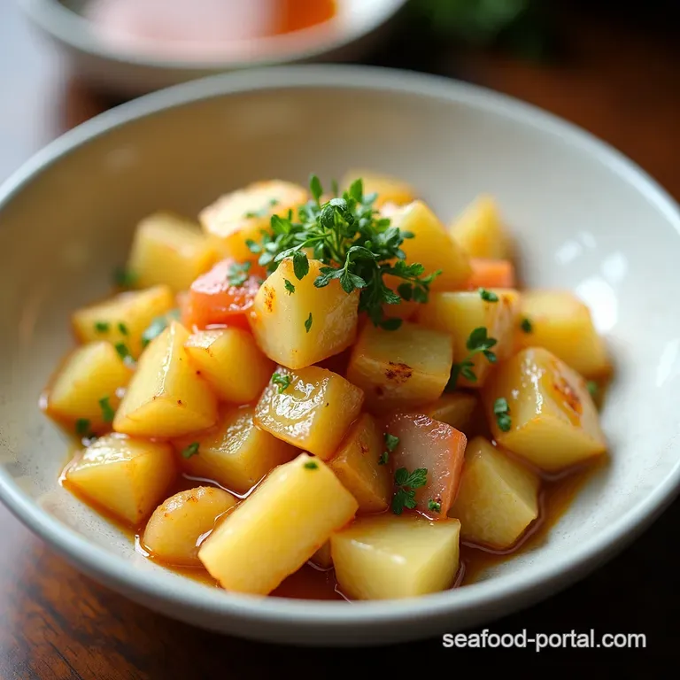 Tarako Potato Salad Japanese Comfort Food