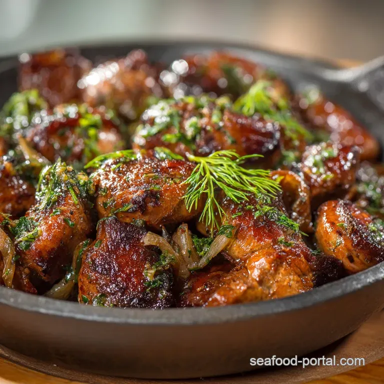 Oven Baked Turkey Gizzards Forktender and Savoury Slowcooked Method presentation