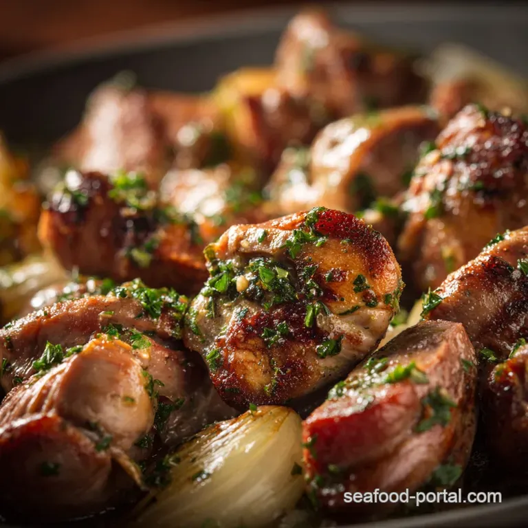 Oven Baked Turkey Gizzards ForkTender and Savoury SlowCooked Method