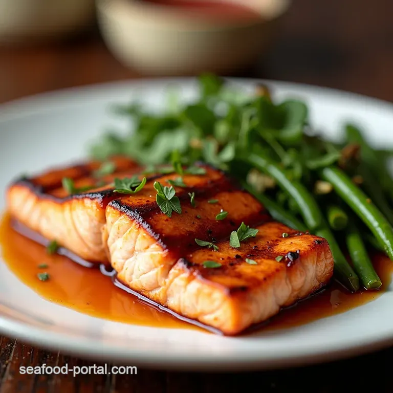 TexasStyle ButterBasted Grilled Salmon