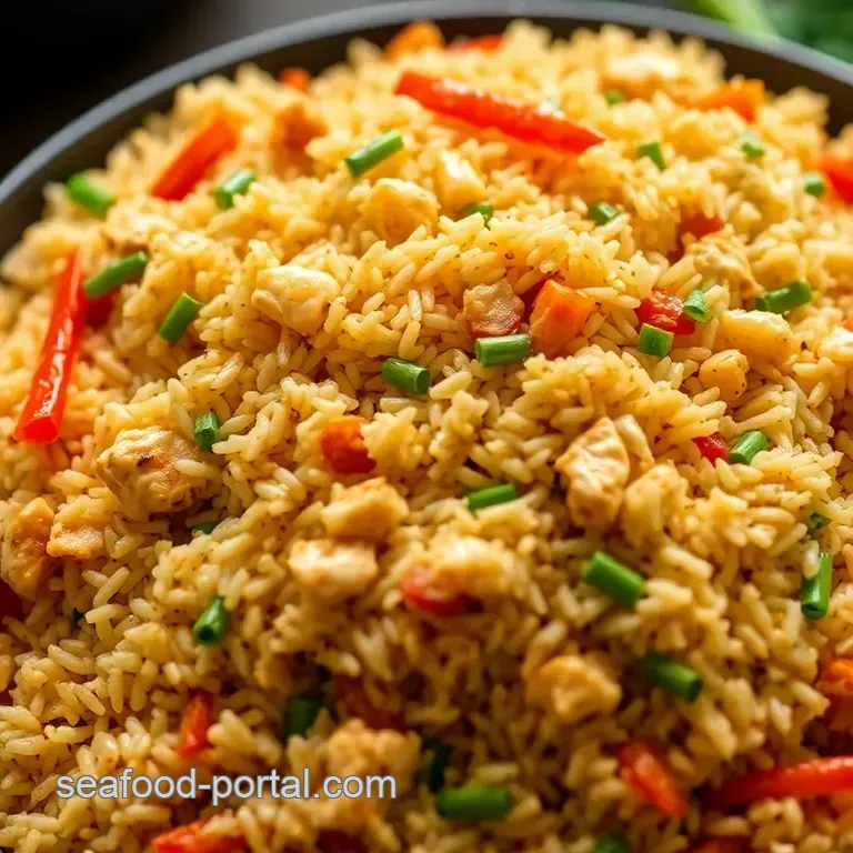 Thai Chicken Fried Rice: A Flavorful One-Wok Wonder! presentation