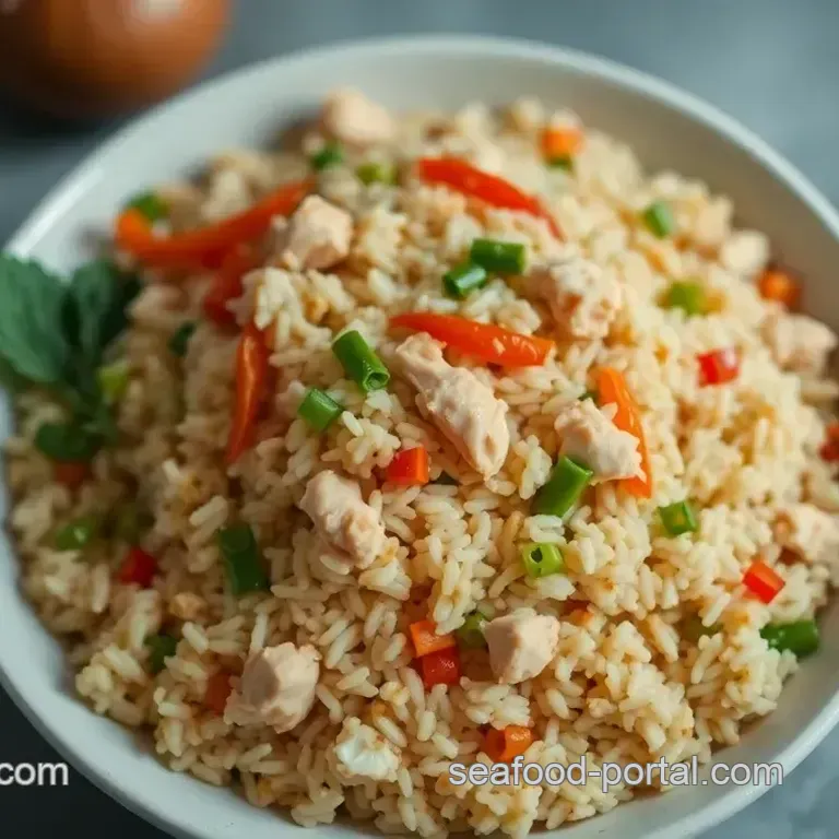 Thai Chicken Fried Rice: A Flavorful One-Wok Wonder!