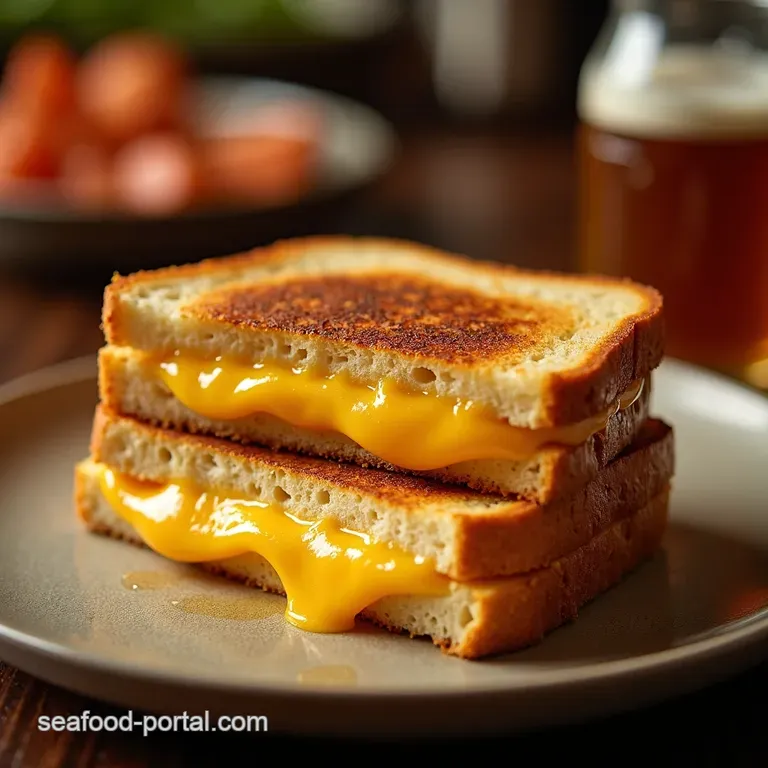 The Cheesy Grin Sourdough Melt RestaurantQuality Grilled Cheese presentation