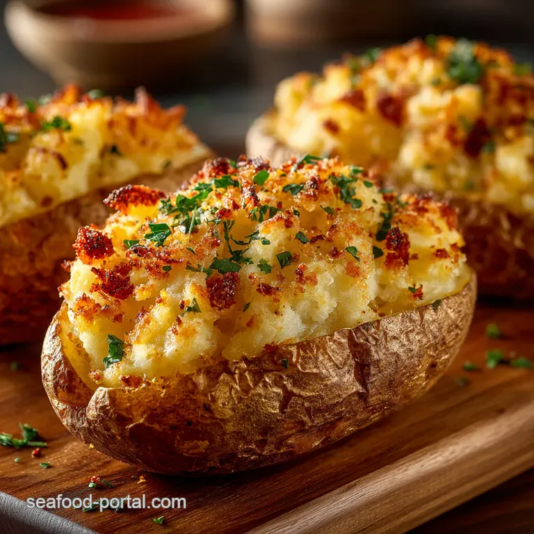 The Cloudlike Secret Easy Twicebaked Potatoes That Stay Fluffy presentation