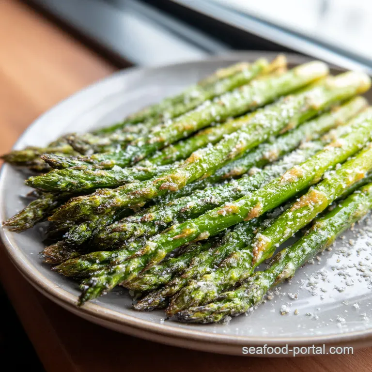 The Easiest OvenRoasted Parmesan Asparagus A Weeknight Hero presentation