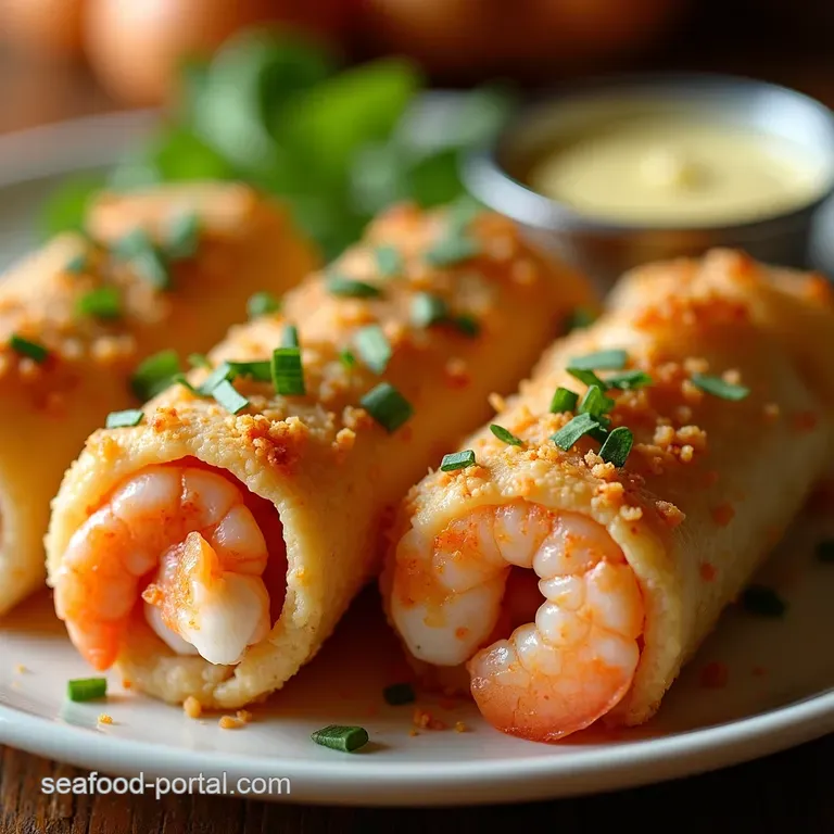 The Quintessential East Coast Shrimp Roll presentation