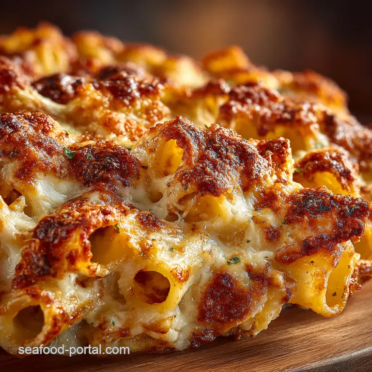 The Ultimate Baked Ziti presentation