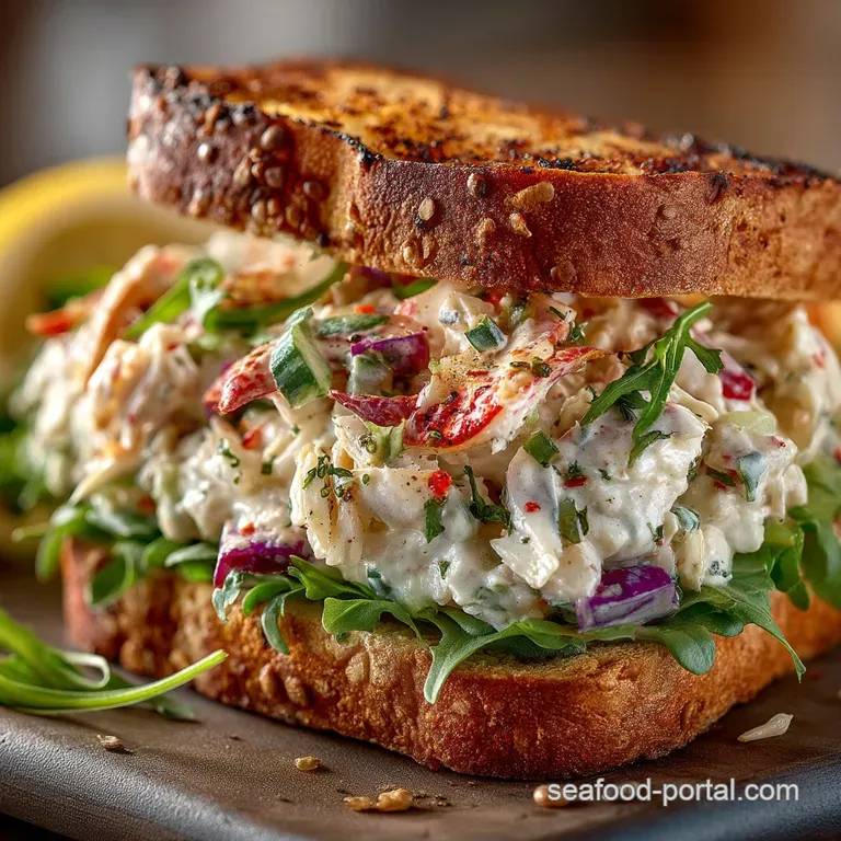 The Ultimate Seaside Crab Salad Rolls A Timeless Classic presentation