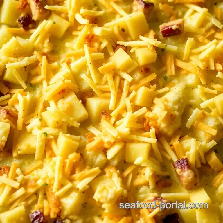 The Ultimate Creamy Baked Potato Casserole presentation