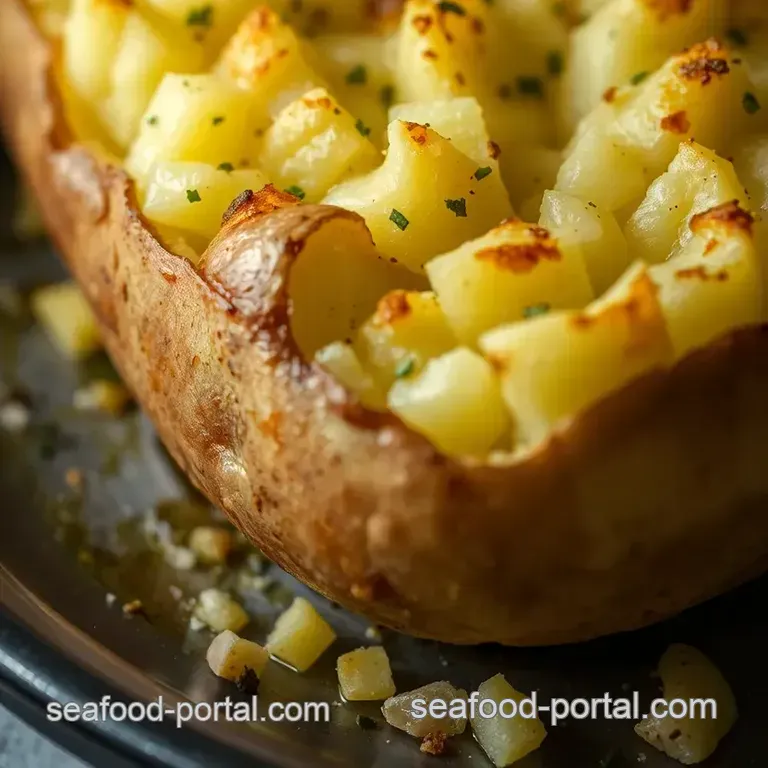 The Ultimate Oven-Baked Potato presentation