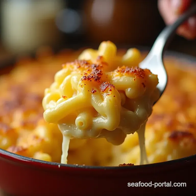 The Ultimate Proper Baked Mac and Cheese Sunday Staple presentation