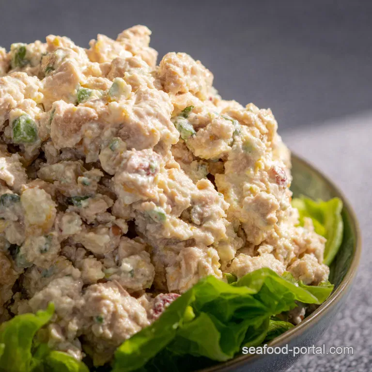 The Ultimate Tuna Salad Creamy Zesty and Totally Addictive presentation