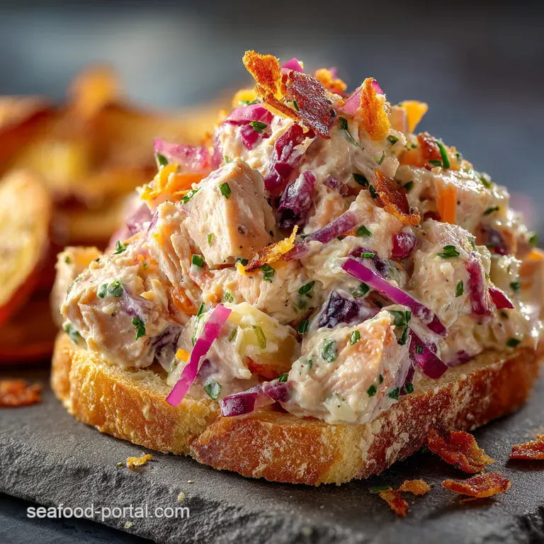 The Ultimate Tuna Salad Elevating a Classic presentation