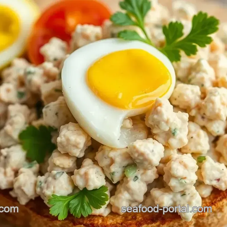 The Ultimate Tuna Salad with Egg