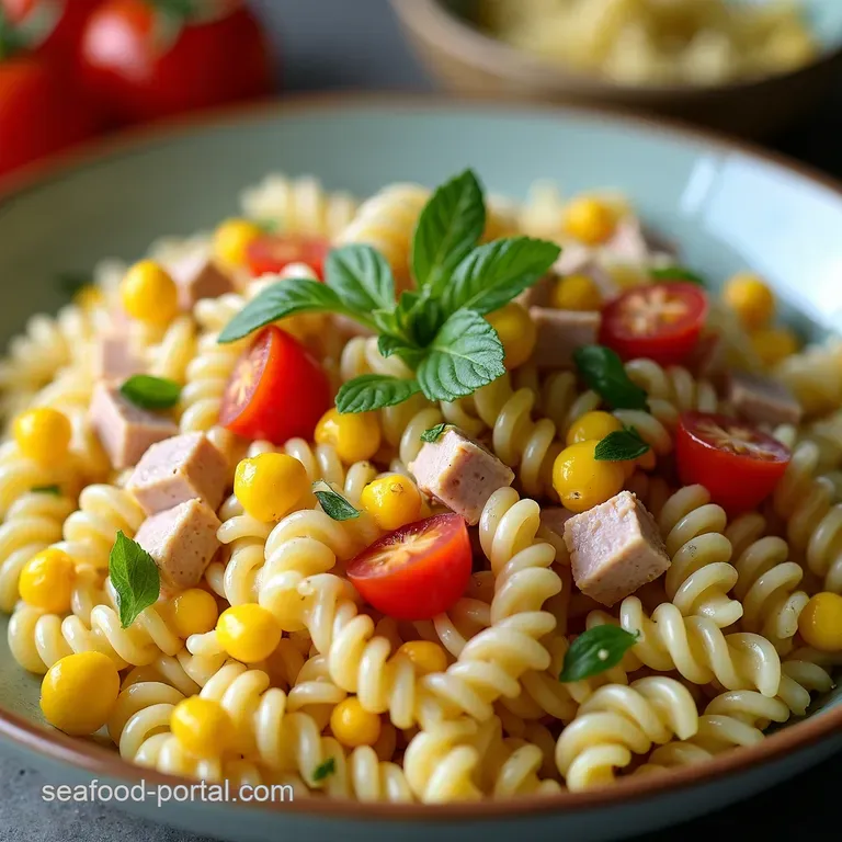 The Best Simple Tuna Pasta Salad Recipe Creamy British Lunch Classic