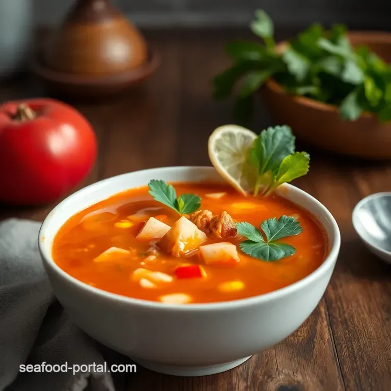 Tom Yum Soup A Burst of Thai Sunshine