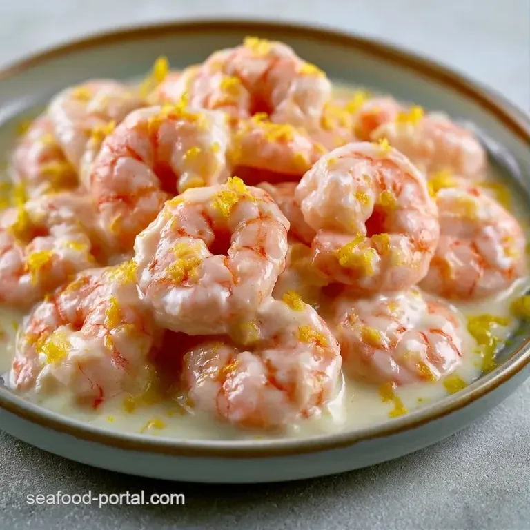 A neat scoop of creamy shrimp salad on a bright green lettuce leaf, topped with a dusting of red paprika and parsley.