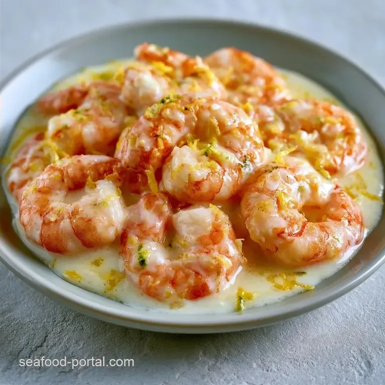 Traditional Mayo Shrimp Salad with Lemon Juice