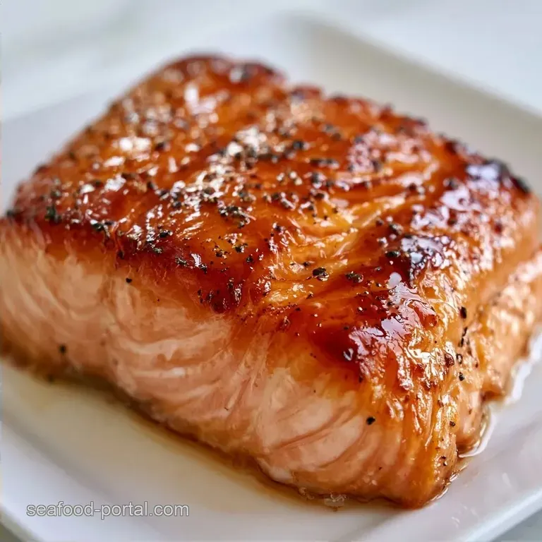Traeger Smoked Salmon Fillet: Mahogany Crust