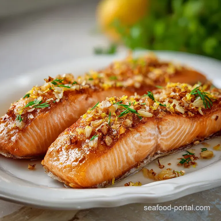 Trout With Lemon And Garlic: Healthy Baked