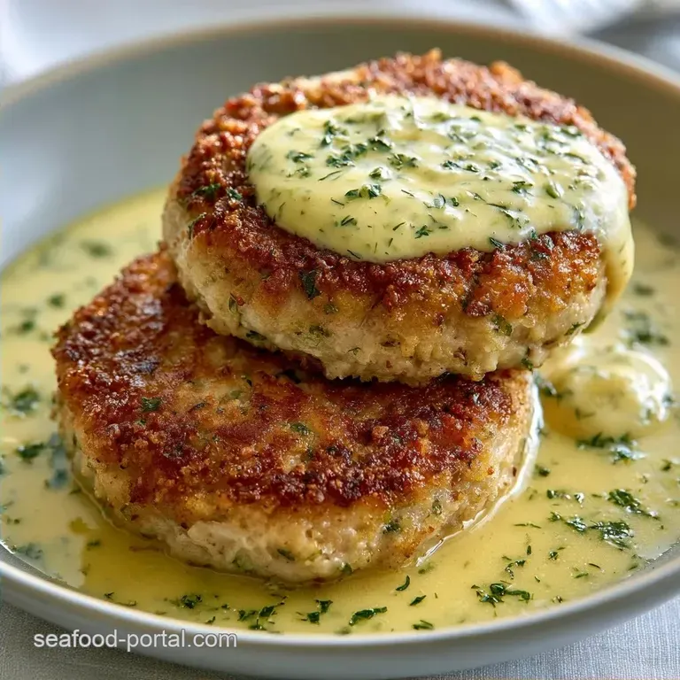 Tuna Cakes with Lemon Dill Sauce in 25 Minutes