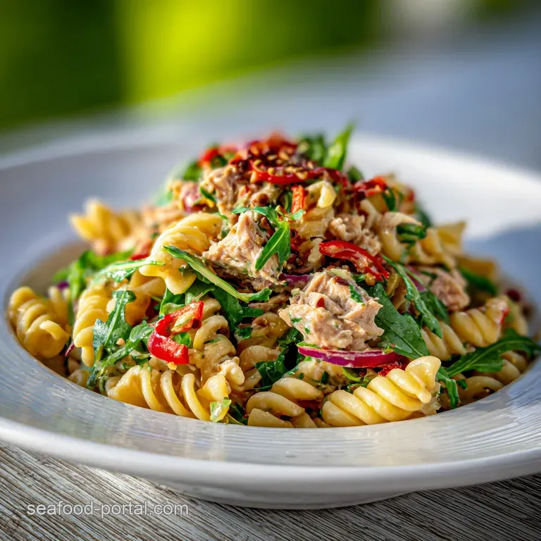 Tuna Pasta Salad Recipe: Velvety Dressing