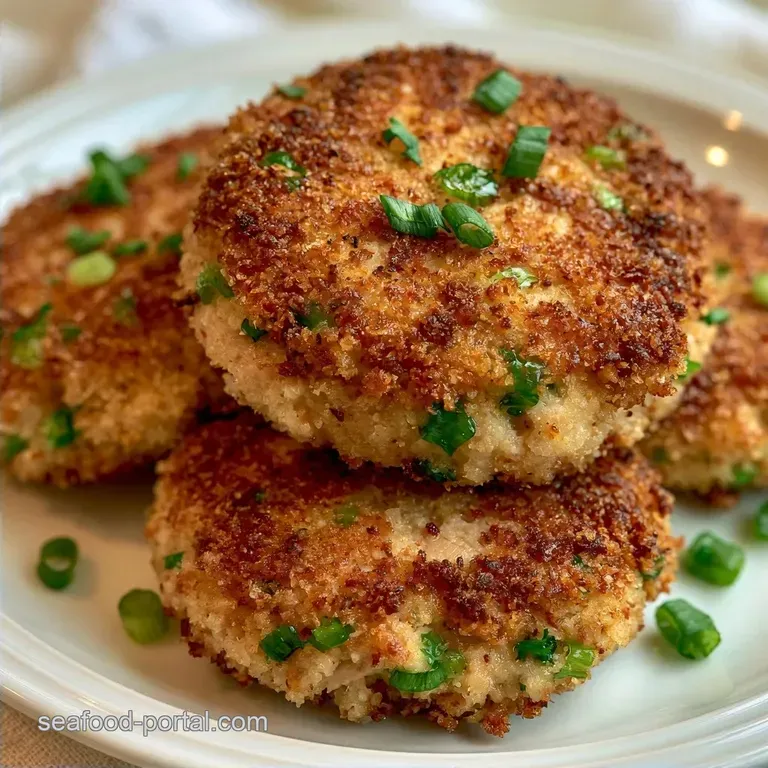 Crispy Tuna Patties with Green Onions