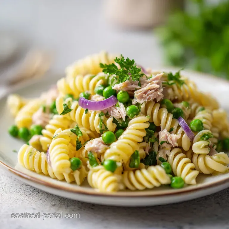 Easy Tuna Pasta Salad: Zesty and Creamy
